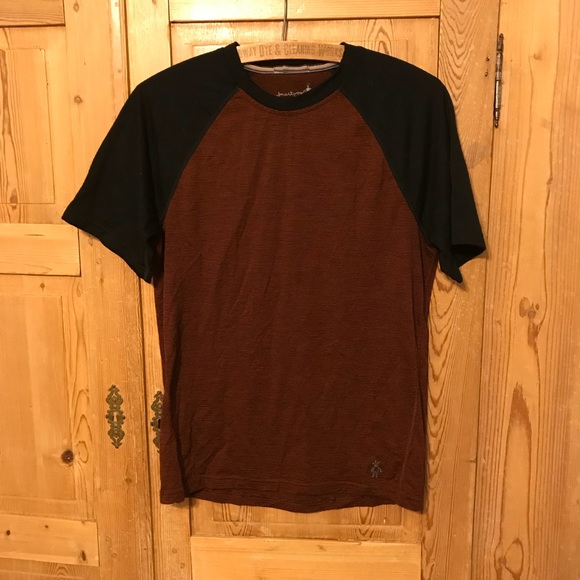 mens short sleeve baseball tee